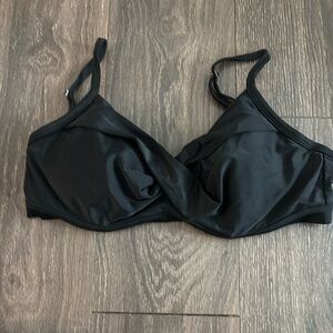 Black swimsuit top